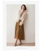 2024 Autumn/Winter Women's Cashmere Cardigan: Round Neck, Fashionable Base Layer, Casual Short Single-Breasted Jacket