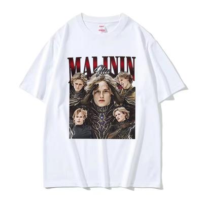 Ilia Malinin Vintage Graphic T Shirt Unisexs Gothic Fashion Cotton Short Sleeve Top Unisex Fans Gift Tops Tshirt Streetwear