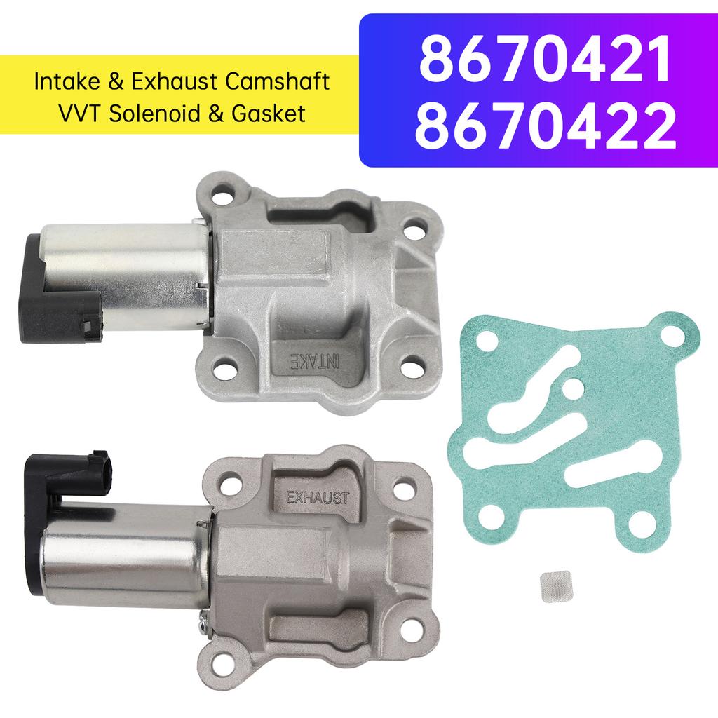 Intake & Exhaust Camshaft VVT Solenoid & Gasket for Volvo C70 V70 XC70 S80