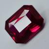 10.00 Ct Top Quality Of Natural Red Ruby Emerald Cut Loose Gemstone