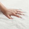 Soft Round Carpet Rabbit Faux Fur Plush Bedroom Rug White Plush Shaggy Foot Mat Children's Play Floor Carpets for Living Room