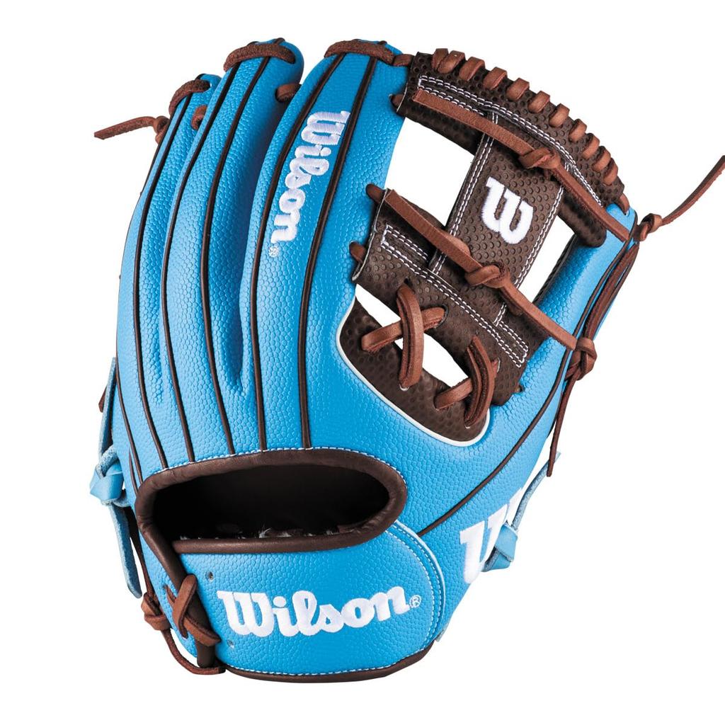 AW General Use Dual 86 D Blue White/Hair Infielder's Brown/Sky