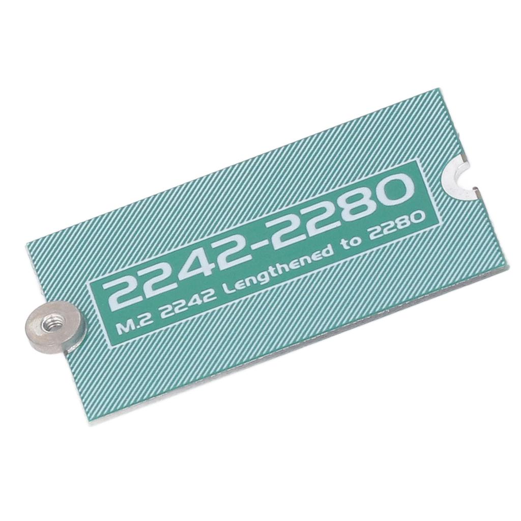 M.2 NGFF NVMe Length Extend Adapter Bracket PCB M.2 SSD Extension Bracket Card Plate for 2242 To 2280
