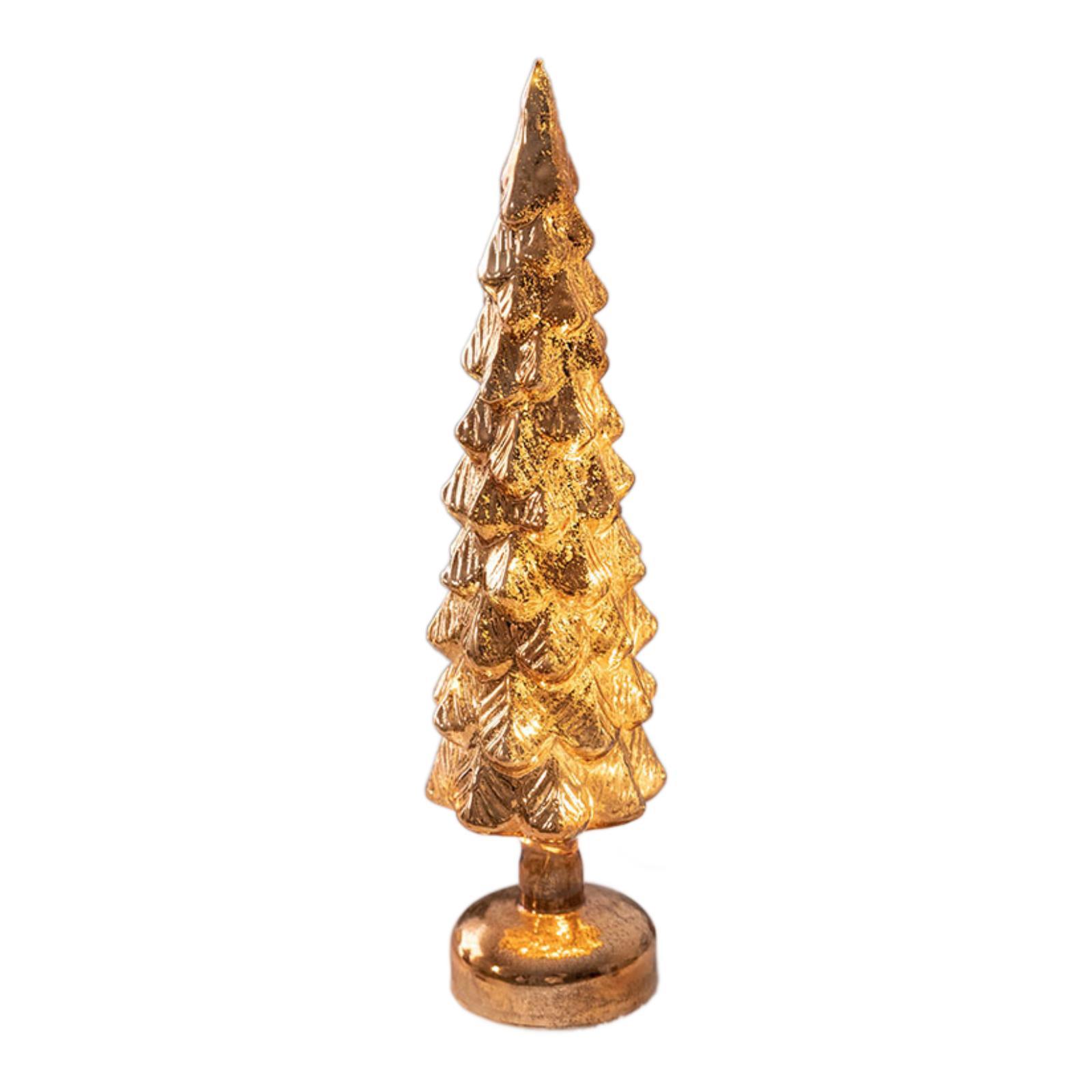 Lighted Tabletop Artificial Christmas Tree for Living Room Bedroom Mantel