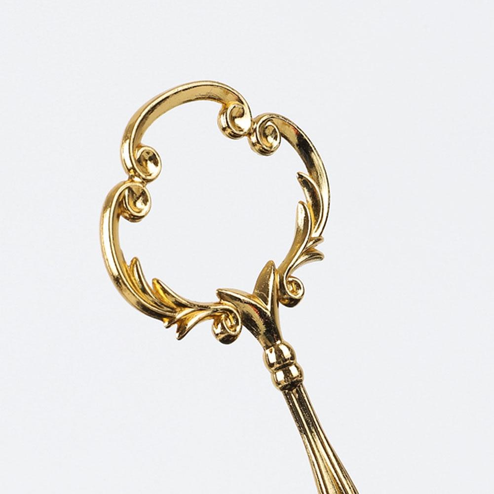 1 ks Stojan na dortový talíř Evropský styl Zlatý Stříbrný Odnímatelný