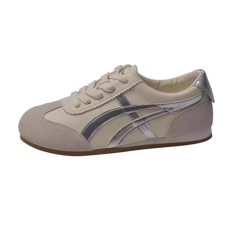 Shoes women's little white shoes new summer flat-bottomed versatile shallow mouth single shoes sports and leisure board shoes