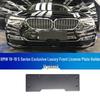 Manshi Luxury Front License Plate Panel for BMW G38 528Li, 530Li, 540Li