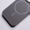 Active Touch Camera Button Magnetic Case For iPhone 16 15 Pro Max 14 13 Carbon Fibre Pattern For MagSafe Wireless Charging Cover
