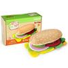 Burger Felt Combination Food Toy Make Pizza Felt Food Burger Food Set Felt Cloth Burger Toy  Kids