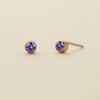 eManco Colorful Rhinestone Diamond-Studded Earrings, Stainless Steel Gold-Plated Ear Cuff.
