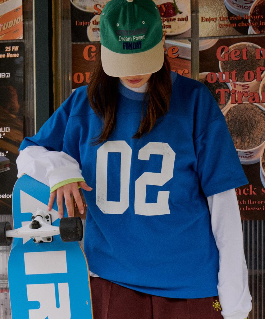 GOLDEN SUNSHINE G.D.S Low Tee_Blue