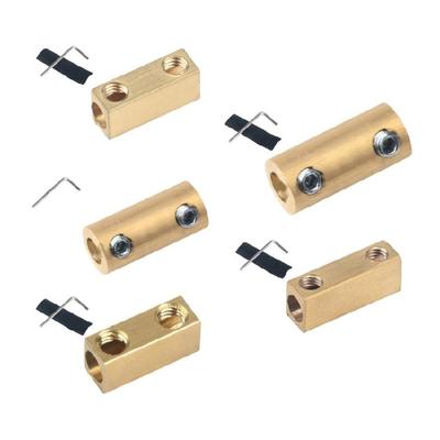 10Pcs High Performances Terminals Block Nut Butt Connector Copper Connecting Pipe Wire Fast Butt Joint Wire Connector