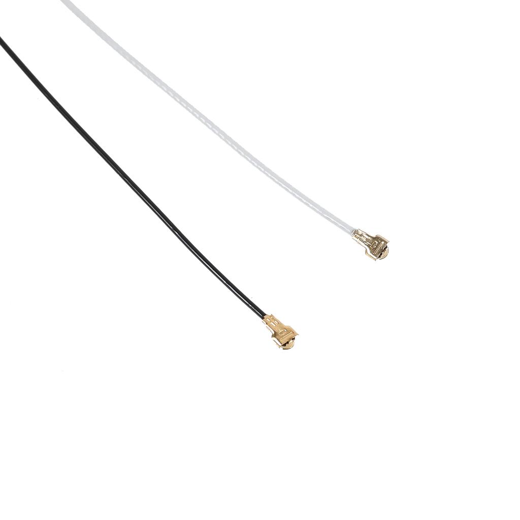 2 Stück/Set OEM Signalantennen-Flexkabel (Schwarz + Weiß) (ohne Logo) für Samsung Galaxy S20 FE/S20 Fan Edition/S20 Lite G780