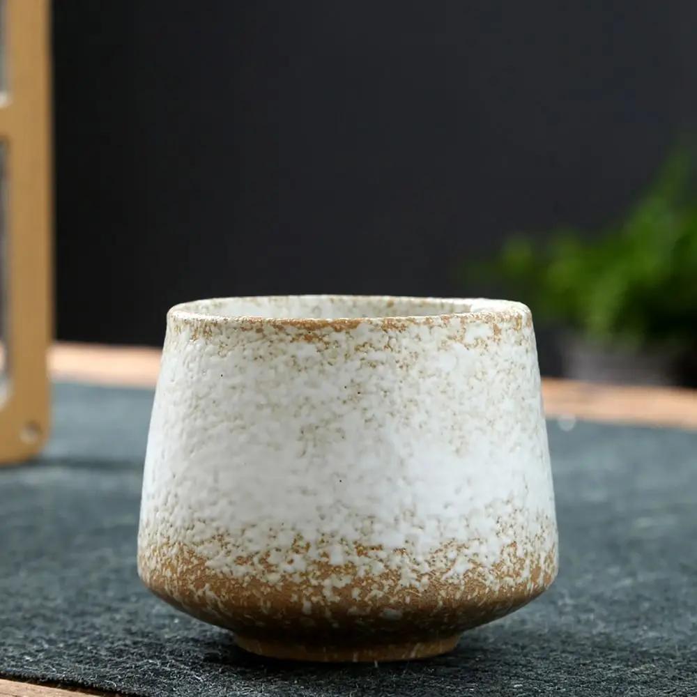 1 szt. Retro japoński styl ceramiczny kubek do kawy grube ceramiczne kubki do wody ceramika popołudniowa herbata kubek do herbaty śniadanie kubek do mleka 200 ml