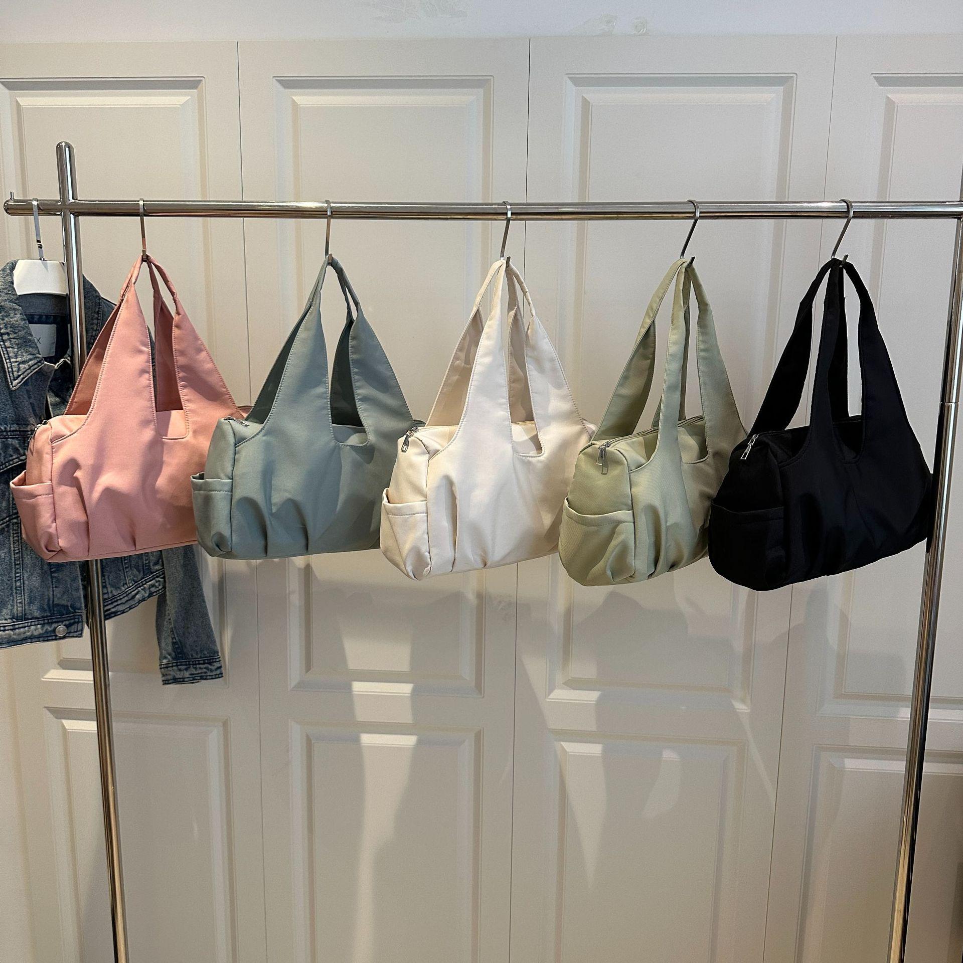 

Японская минималистичная женская сумка-тоут через плечо большой вместимости и легкого веса