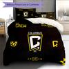 Columbus Crew  Pattern Bedding Quilt Set  Home Decoration  Gift (1 * Duvet Cover + 2 * Pillowcase  Without Core)