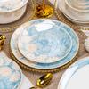 Haoya Jingdezhen 68-delars keramiskt middagsservis