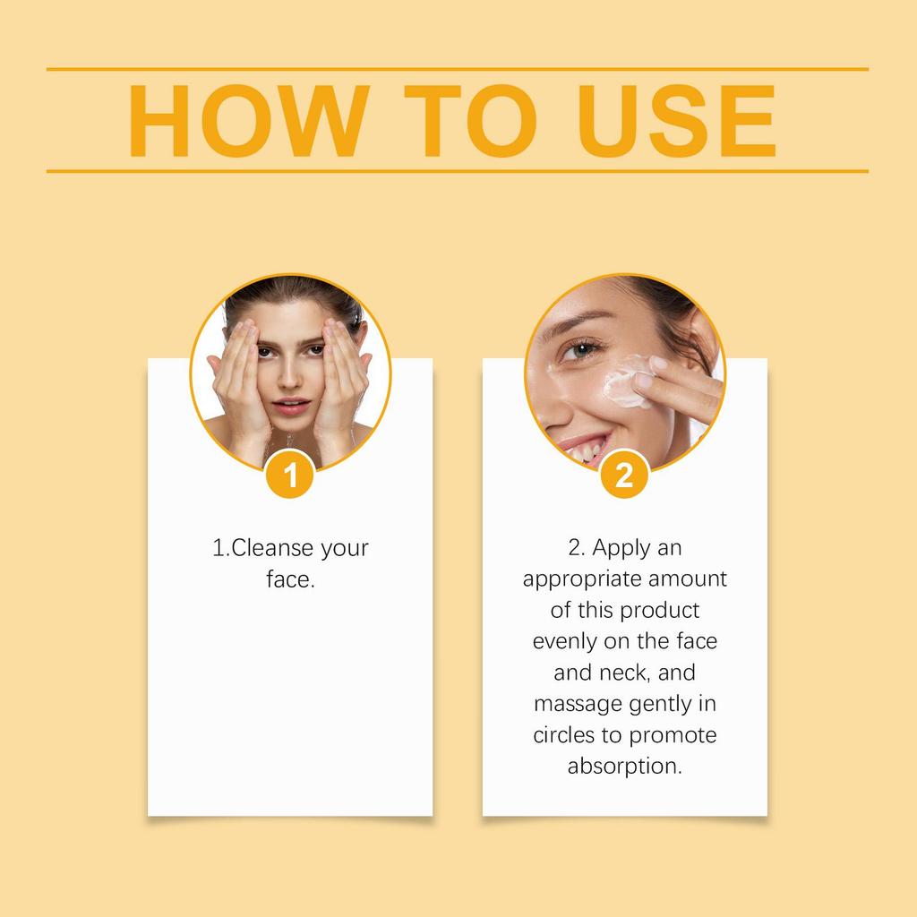 Retinol Gesichtscreme, Leichte Geschmeidige Textur, Feuchtigkeitsspendend Erfrischend, Tägliche Feuchtigkeitscreme für Weiche Angenehme Haut