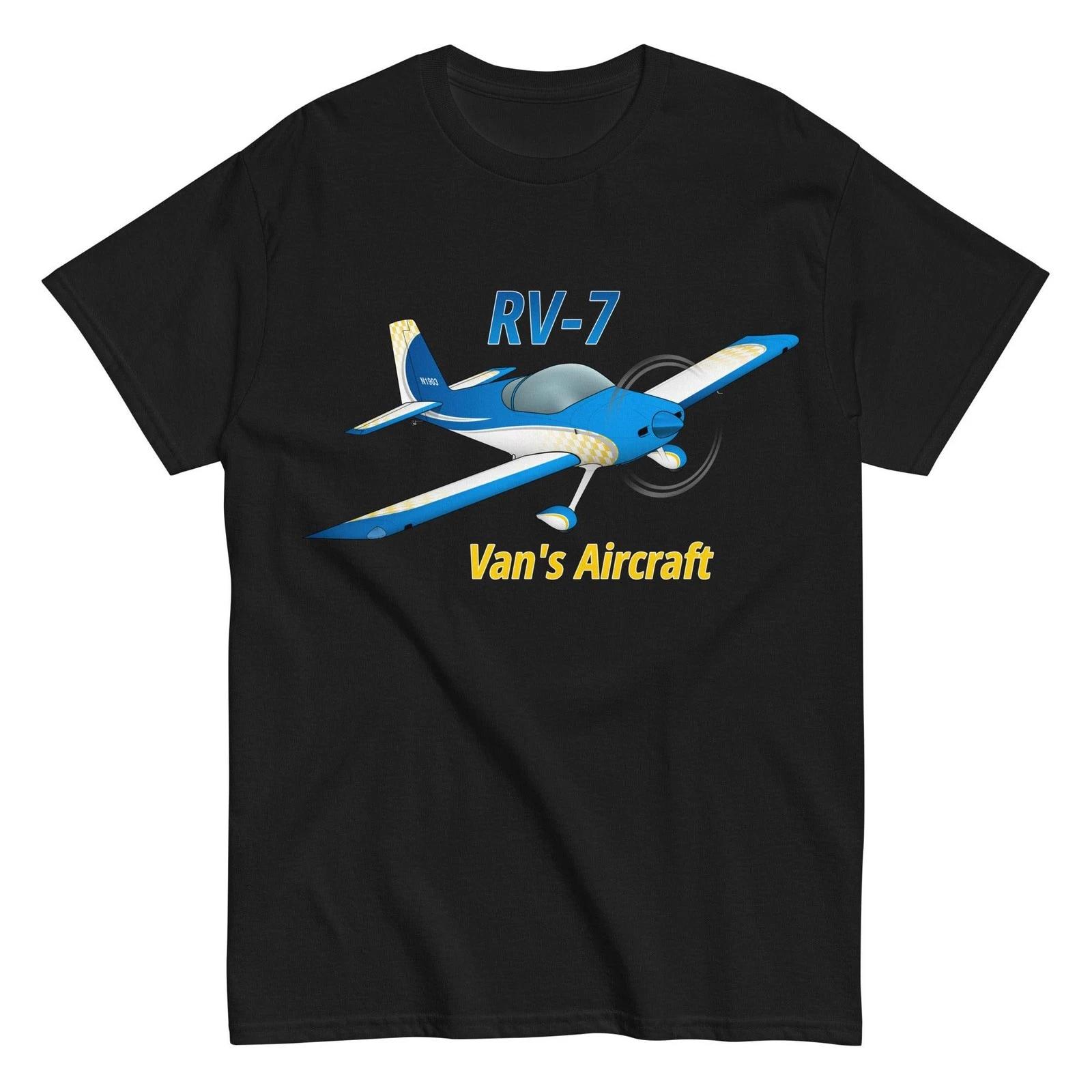 Van s Aircraft RV-7 Airplane T-Shirt - Personalized with Your N# S