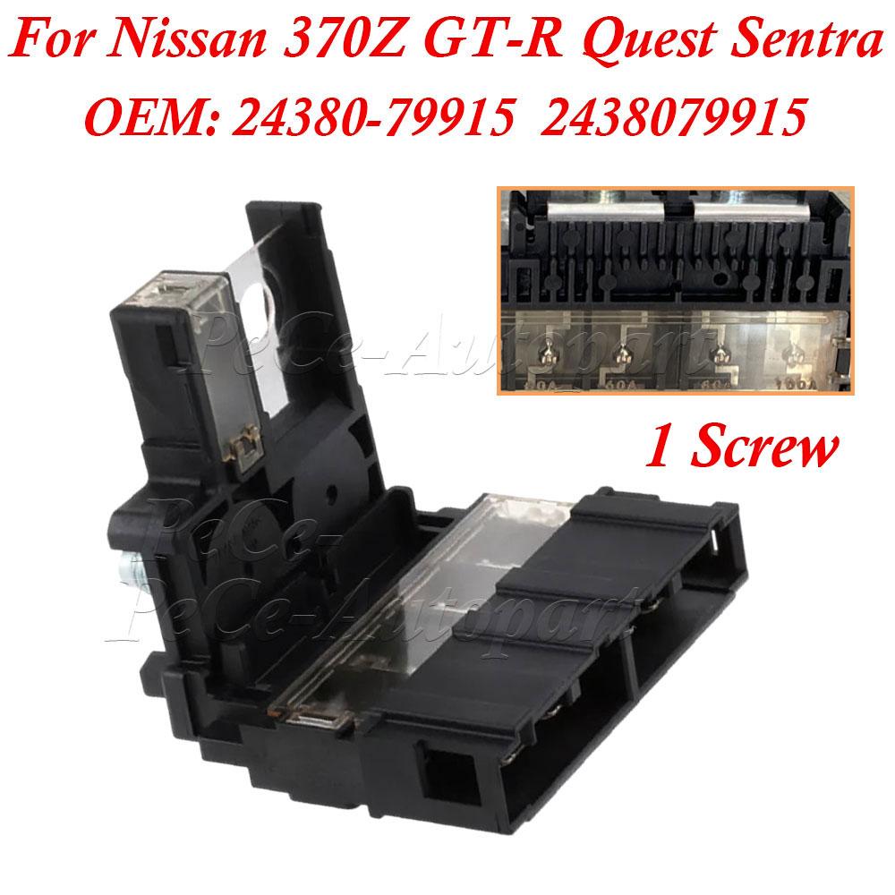 24380-79915 2438079915 Holder Fusible For Nissan 370Z For GT-R For Quest For Sentra For Infiniti EX35 G37
