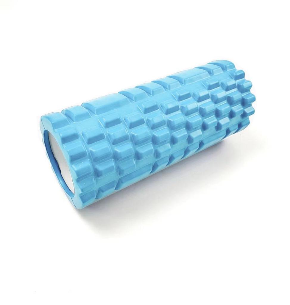 33CM Hollow EVA Foam Roller - Muscle Relaxation, Yoga, Leg Massage, Pilates Wolf Tooth Design