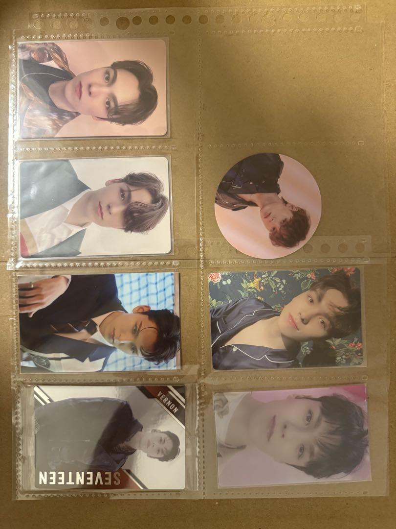 

[USED] SEVENTEEN Vernon past album trading card