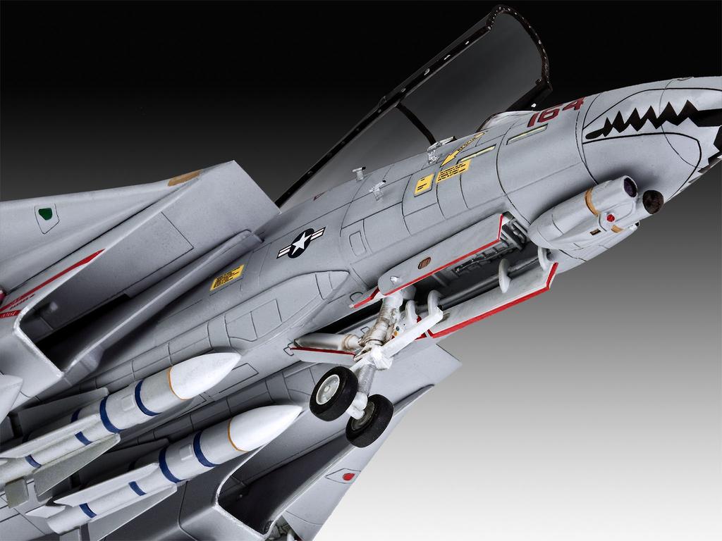 Revell 1/72 scale US Air Force F-14D Super Tomcat fighter plastic model kit 03960