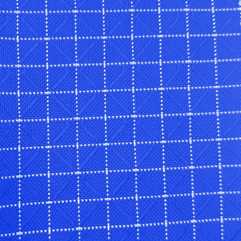 Tent Waterproof Plaid Fabric Nylon Ultra-Light Outdoor Backpack Costume Material DIY Gridstop Plaid Fabric Supplies 90x150cm 90x150cm