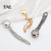 T-shirt Hem Clip 2Pcs Magnetic Clothing Pin for Shortening Pants Legs, Button Legs Shirt Sleeves Hems, Clothes Decorative with Chain Quick Adjustment