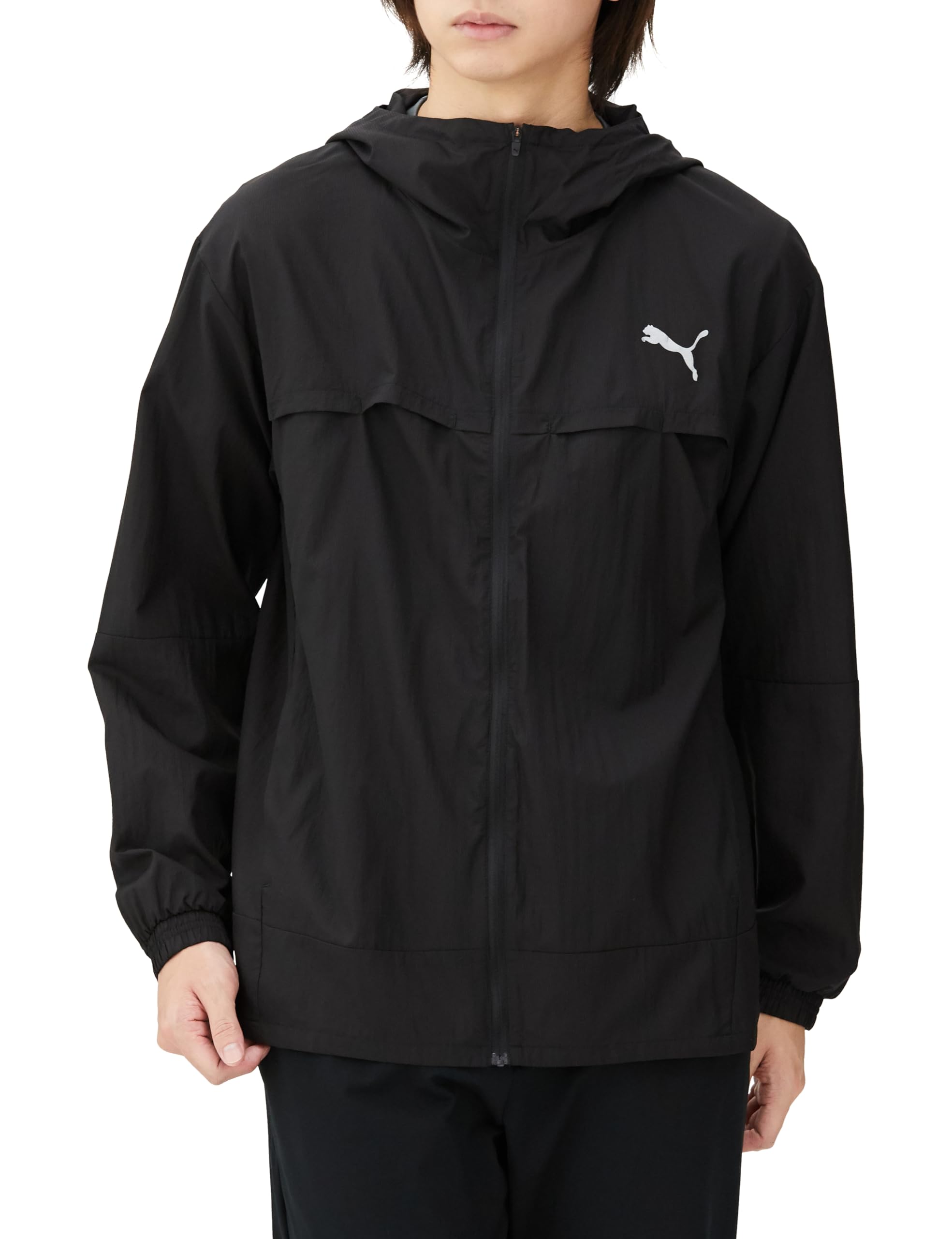 

Беговая куртка наружная джемпер RF Woven 525253 24 цвет черный [PUMA] мужская весна/лето (01)