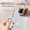 Remote Control Smart Cat Toy Automatic Rolling Pet Toys Cat Stick Teaser USB Rechargeable for Cats/Kitten Small Dogs Funny Toy Pet Supplies