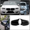 Glossy Black Rearview Mirror Cap Mirror Cover for BMW 5 Series F10 F11 F18 Pre-LCI 2010-2013