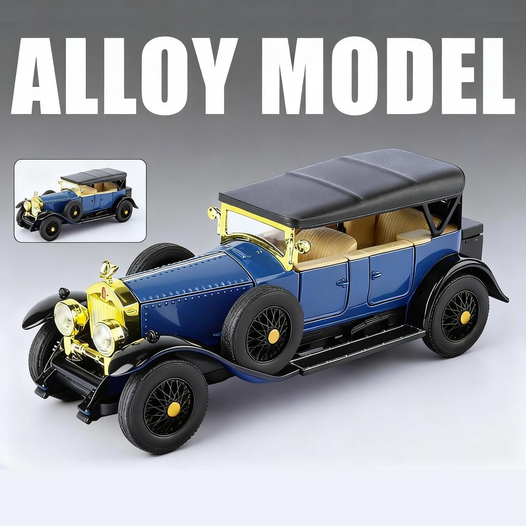 1:32 Rolls Royce Phantom I 1925 Alloy Car Diecasts & Toy Vehicles Metal Toy Car Model Sound and light Collection Kids Toy