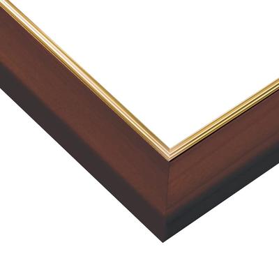 Epoch In Wooden Puzzle Woody Panel Gold Brown with Gold Braid X Hanging Score UV Cell Cover [Made Japan] Frame, Excellent, Line, (51 73.5 Cm) (Panel