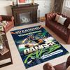 Seattle Seahawks Customizable Name Carpet Design For Decorate Room Dining Room Hallway Study Room Antislip Carpet Office Home Decor