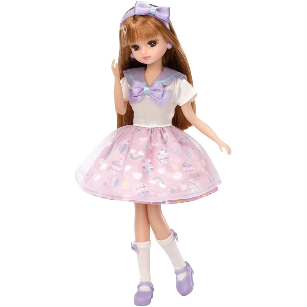 

Takara Tomy Licca-chan Dress LW-09 Dreamy Amusement Park Dress-Up Toy for Ages 3 and Up