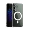 Hot Sale Clear Transparent TPU+Pc Phone Case Cover for Samsung for Galaxy S26 S25 S23 Ultra Magnetic Support Wireless Charging
