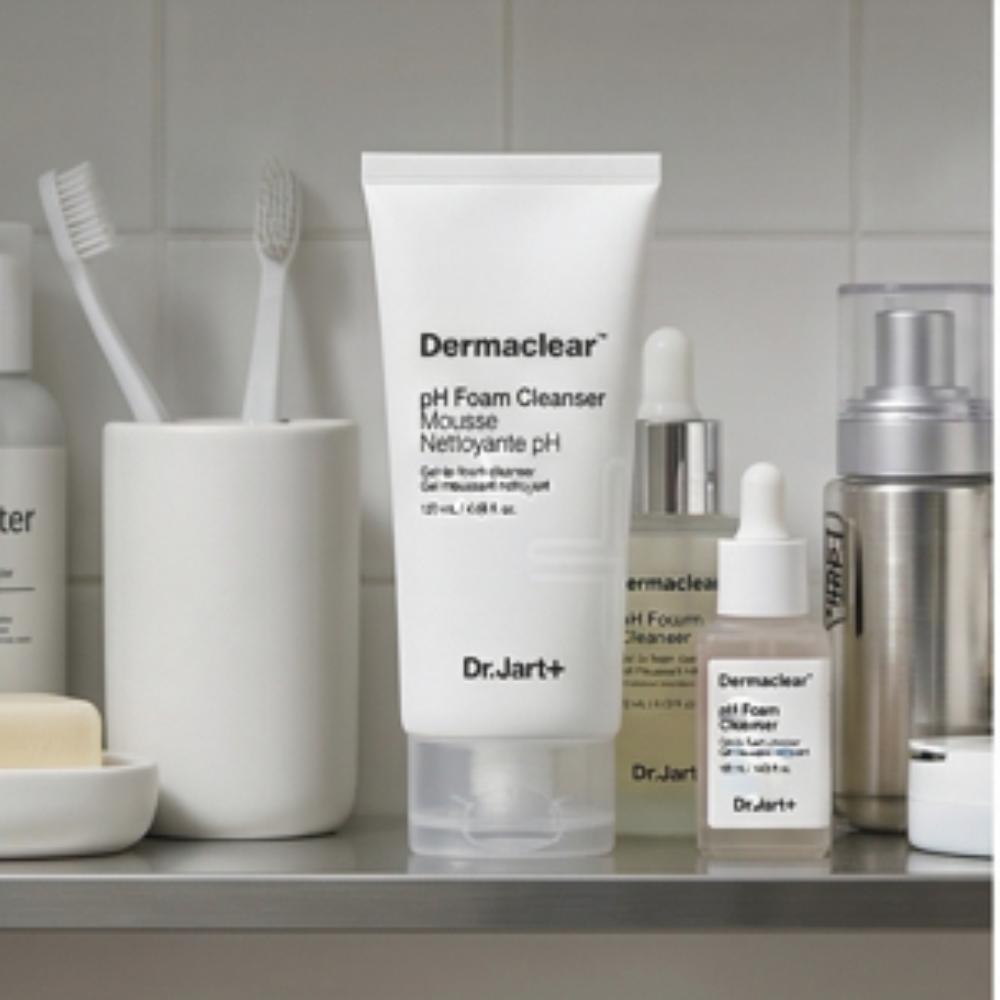 Dr.Jart+ / Dermaclear Micro pH Foam Cleanser / 120ml / Low-pH Gentle Cleansing / Made in Korea