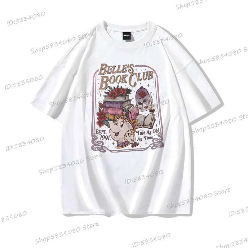 Book Club Graphic Shirts Women Fashion Casual Tops Book Lover Gift Girls Clothing Book Cafe Shirt Comfort Colors Soft Cotton Tee