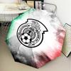 1PC Mexico Football Team Emblem Printed Umbrella Folding umbrella, automatic umbrella 8-Frame for Travel, camping Fan gifts Christmas Gifts