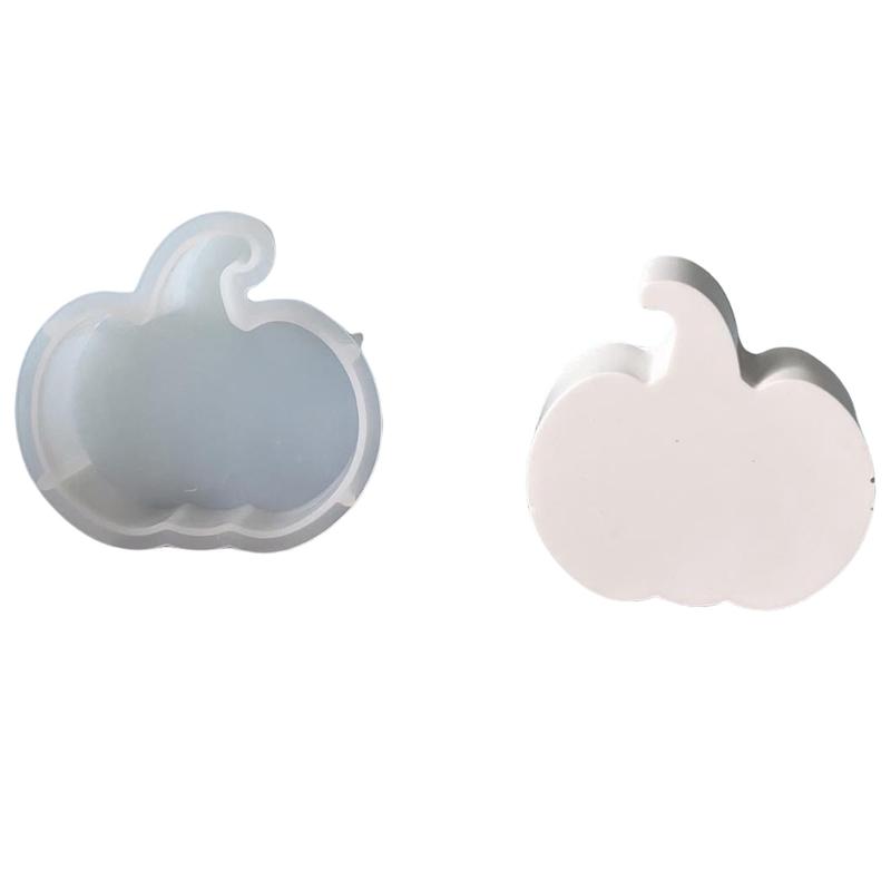 

Pumpkin Silicone Candle Molds Easy Demolding for Making Candle Soap Multipurpose Silicone Mould for Epoxy Resin Craft