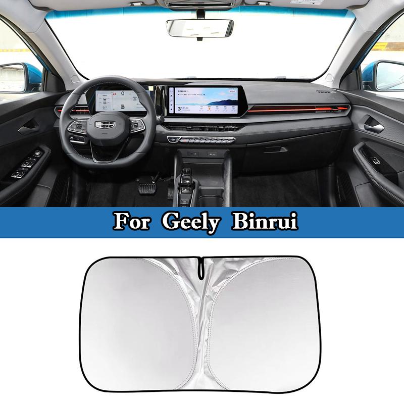 Car Windshield Sunshade Cover Front Window Interior UV Protection for Geely Monjaro Xingyue L Preface Boyue Haoyue Panda Binyue