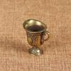 1 Pcs Antique Small Copperware Buddha Tea Set Mini Bucket Copper Teacup Brass Keychain Pendant Creative Home Decor Craft Gift