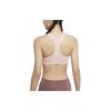 Nike Color Block Logo High Support One Piece Padded Printed Sports Bra Women Underwear Oxford-Pink DM0580-601