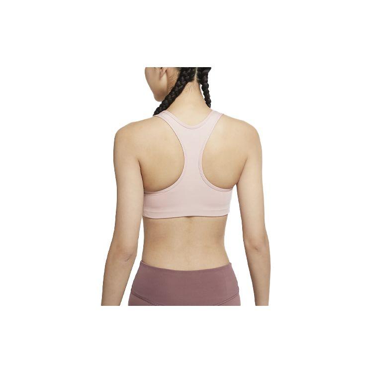 Nike Color Block Logo High Support One Piece Padded Printed Sports Bra Women Underwear Oxford-Pink DM0580-601