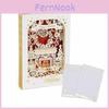 Christmas Greeting Card Decor With 4color Printing For Holiday Celebration