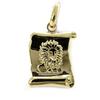 Altesse [L5318] - Gold Plated 'Lion' Pendant