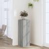 VidaXL Plant Stand Sonoma Grey 33x33x100 Cm Engineered Wood, Flower Stand, Plant Pot Stand, Stand 852956