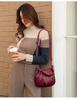 Genuine Leather Textured Women's Handbag - Small, Handheld, Crossbody, Free Shipping