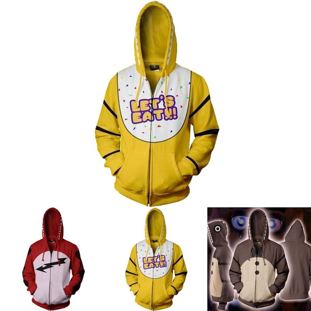 Hanorac premium costum cosplay Five Nights At Freddy's Fnaf cu model vibrant